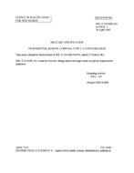 MIL MIL-T-25193B Notice 1 - Inactivation