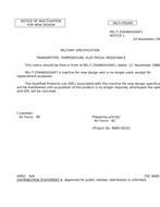 MIL MIL-T-25446D Notice 1 - Inactivation