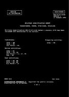 MIL MIL-T-27/153A Notice 1 - Validation