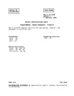 MIL MIL-T-27/197B Notice 3 - Validation