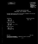 MIL MIL-T-27/6A Notice 2 - Validation