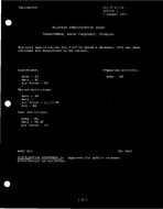 MIL MIL-T-27/7A Notice 1 - Validation