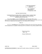 MIL MIL-T-29586 Amendment 1