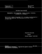 MIL MIL-T-37594 Notice 1 - Cancellation