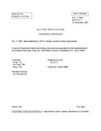MIL MIL-T-3901E Notice 1 - Cancellation