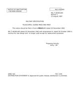 MIL MIL-T-46365 Notice 1 - Inactivation