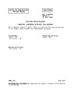 MIL MIL-T-46692B Notice 1 - Inactivation