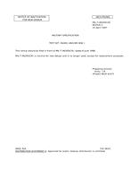 MIL MIL-T-49200 Notice 2 - Inactivation