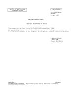 MIL MIL-T-49243A Notice 1 - Inactivation