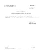 MIL MIL-T-49305 Notice 1 - Inactivation