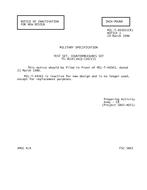 MIL MIL-T-49363 Notice 1 - Inactivation