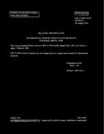 MIL MIL-T-5091/2 Notice 2 - Inactivation