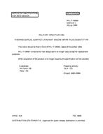 MIL MIL-T-5494A Notice 1 - Inactivation