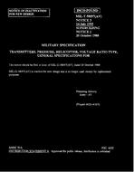 MIL MIL-T-58097 Notice 3 - Inactivation