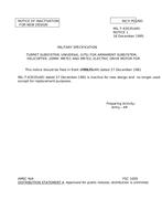 MIL MIL-T-63535 Notice 1 - Inactivation