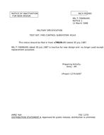 MIL MIL-T-70699 Notice 1 - Inactivation