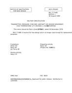 MIL MIL-T-7748E Notice 1 - Inactivation