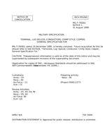 MIL MIL-T-7928G Notice 1 - Cancellation