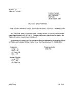 MIL MIL-T-82291B Notice 1 - Cancellation