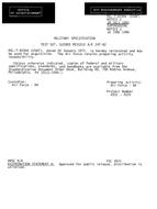 MIL MIL-T-83944 Notice 2 - Reactivation
