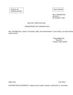 MIL MIL-T-85398C Notice 1 - Cancellation