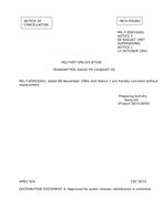 MIL MIL-T-85653 Notice 2 - Cancellation