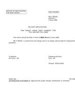 MIL MIL-T-9918C Notice 1 - Inactivation