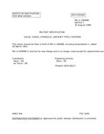 MIL MIL-V-19069B Notice 1 - Inactivation