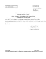 MIL MIL-V-29591/2 Notice 1 - Inactivation