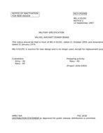MIL MIL-V-5525C Notice 1 - Inactivation