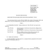 MIL MIL-W-15805F Amendment 4