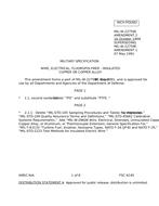 MIL MIL-W-22759E Amendment 2