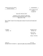 MIL MIL-W-38461C Notice 3 - Inactivation