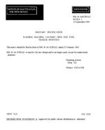 MIL MIL-W-44167B Notice 1 - Inactivation