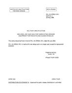 MIL MIL-W-47091A Notice 1 - Inactivation