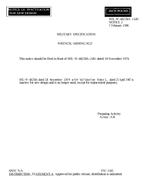 MIL MIL-W-48238A Notice 2 - Inactivation
