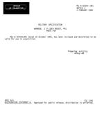 MIL MIL-W-50504A Notice 1 - Validation