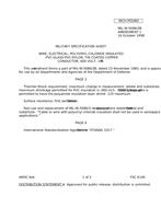 MIL MIL-W-5086/3B Amendment 1