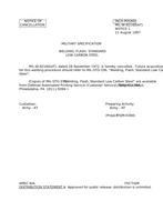 MIL MIL-W-62160 Notice 1 - Cancellation