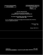 MIL MIL-W-63150 Notice 1 - Inactivation