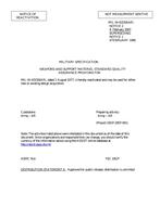 MIL MIL-W-63150 Notice 2 - Reactivation