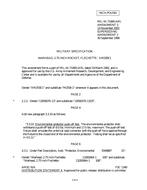 MIL MIL-W-71069 Amendment 3