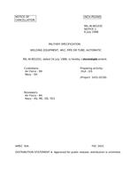 MIL MIL-W-80103C Notice 1 - Cancellation