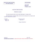 MIL JAN-P-408 Notice 1 - Inactivation