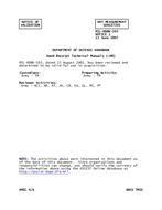 MIL MIL-HDBK-503 Notice 1 - Validation