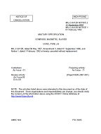 MIL MIL-C-8412B Notice 2 - Cancellation