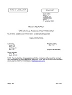 MIL MIL-W-5845C Notice 3 - Cancellation