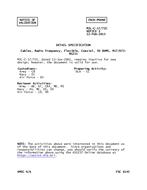 MIL MIL-C-17/72C Notice 3 - Validation