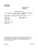 MIL MIL-C-29184/5B Notice 4 - Validation