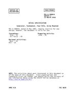 MIL MIL-G-58083A Notice 3 - Validation
